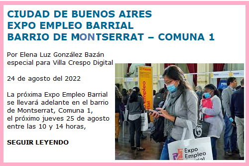EXPO EMPLEO BARRIAL